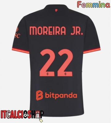AC Milan Diego Moreira #22 Terza Maglia Femmina 2026-27 Manica Corta